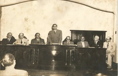 Registro antigo da sede da Casa dos Açores